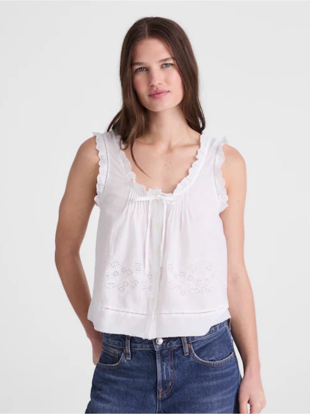 Madewell The Leah Top • size small • NWT • OA389